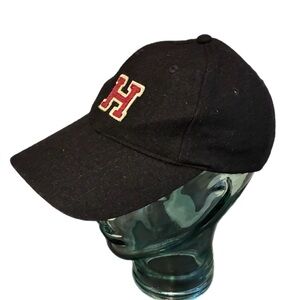 Harvard University Wool H Baseball Hat The Vintage Cap Collegiate One Size Black